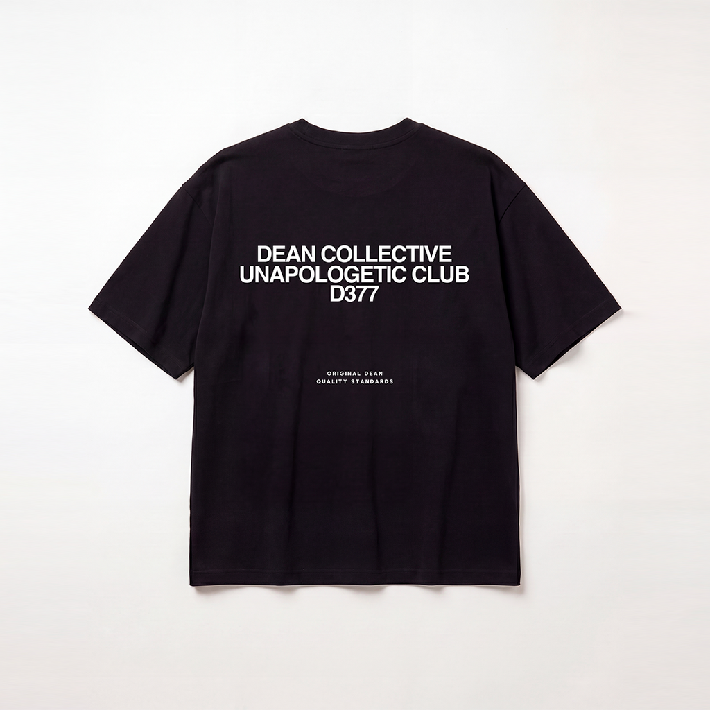 Black Dean Collective D377 Boxy T-Shirt