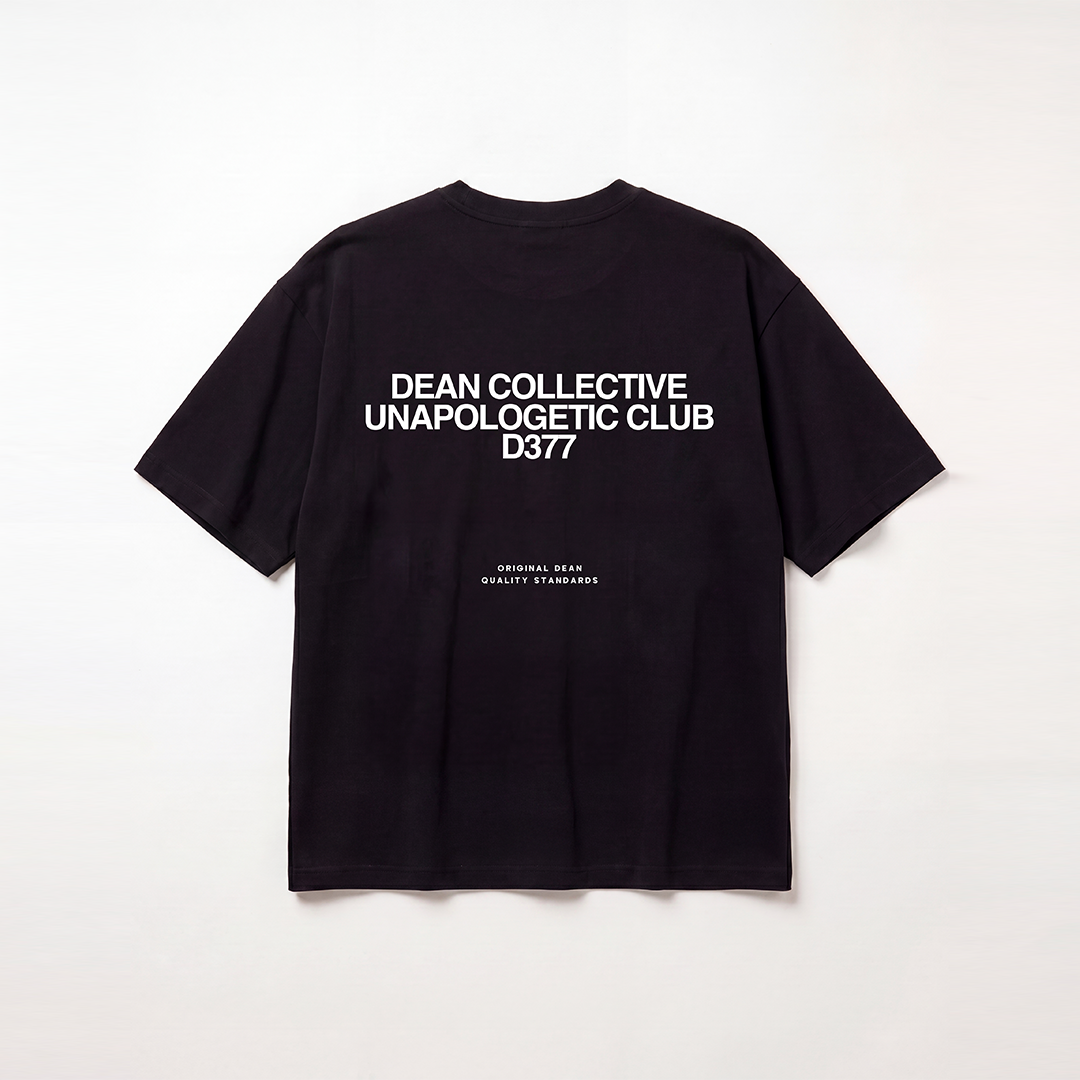 Black Dean Collective D377 Boxy T-Shirt