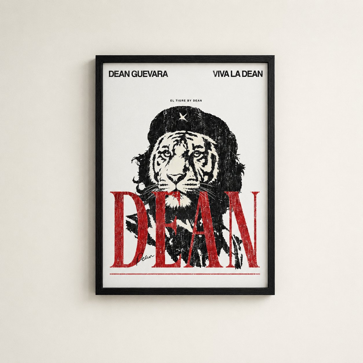 EL TIGRE BY DEAN WALL FRAME
