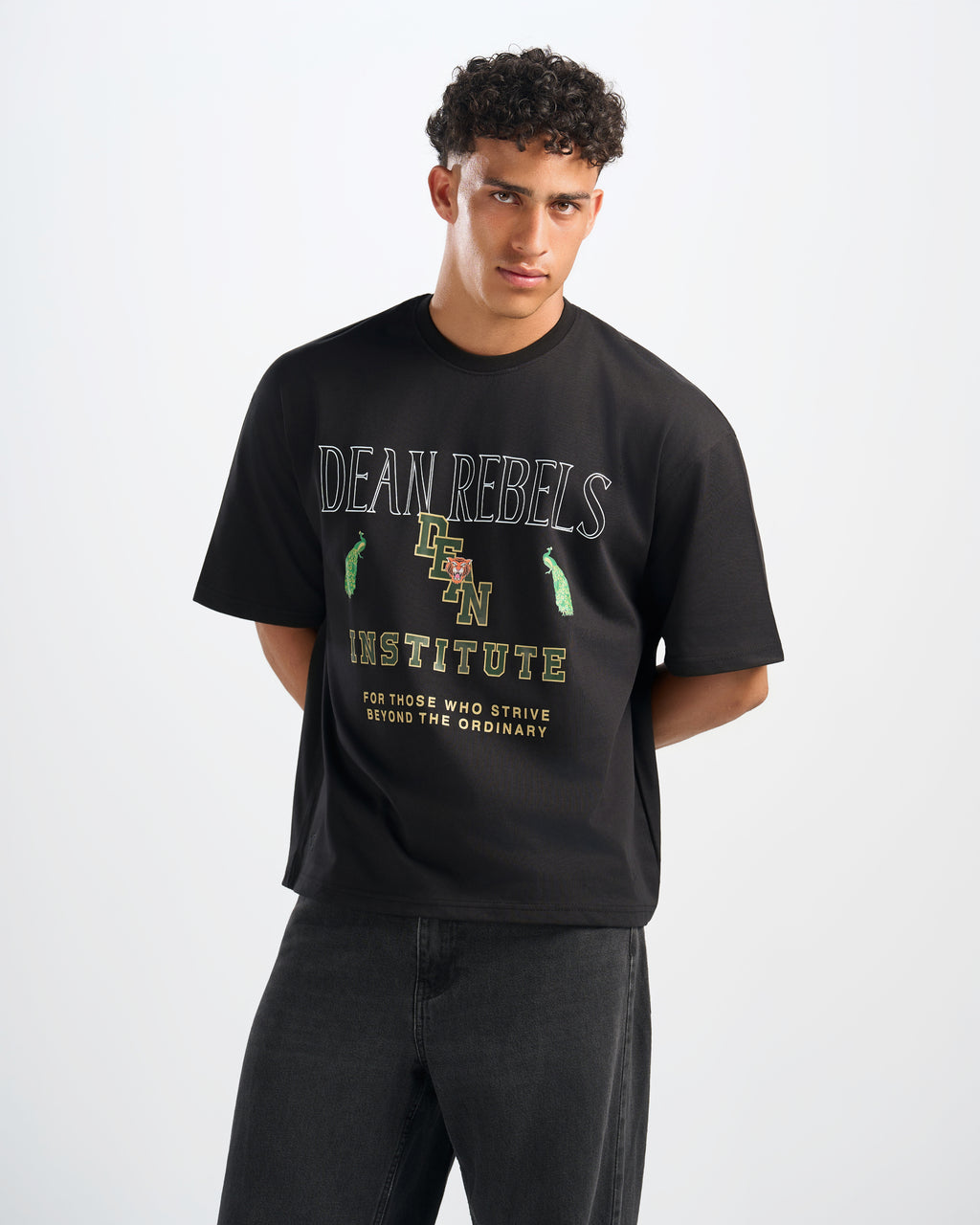 Dean Rebels Institute Boxy T-Shirt