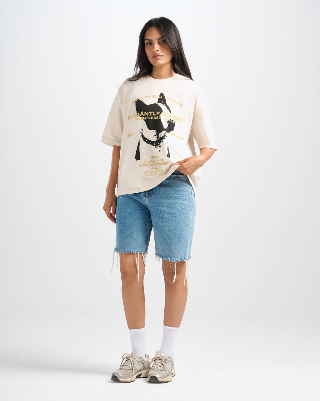 Dean Rebels Bull Terrier Boxy T-Shirt