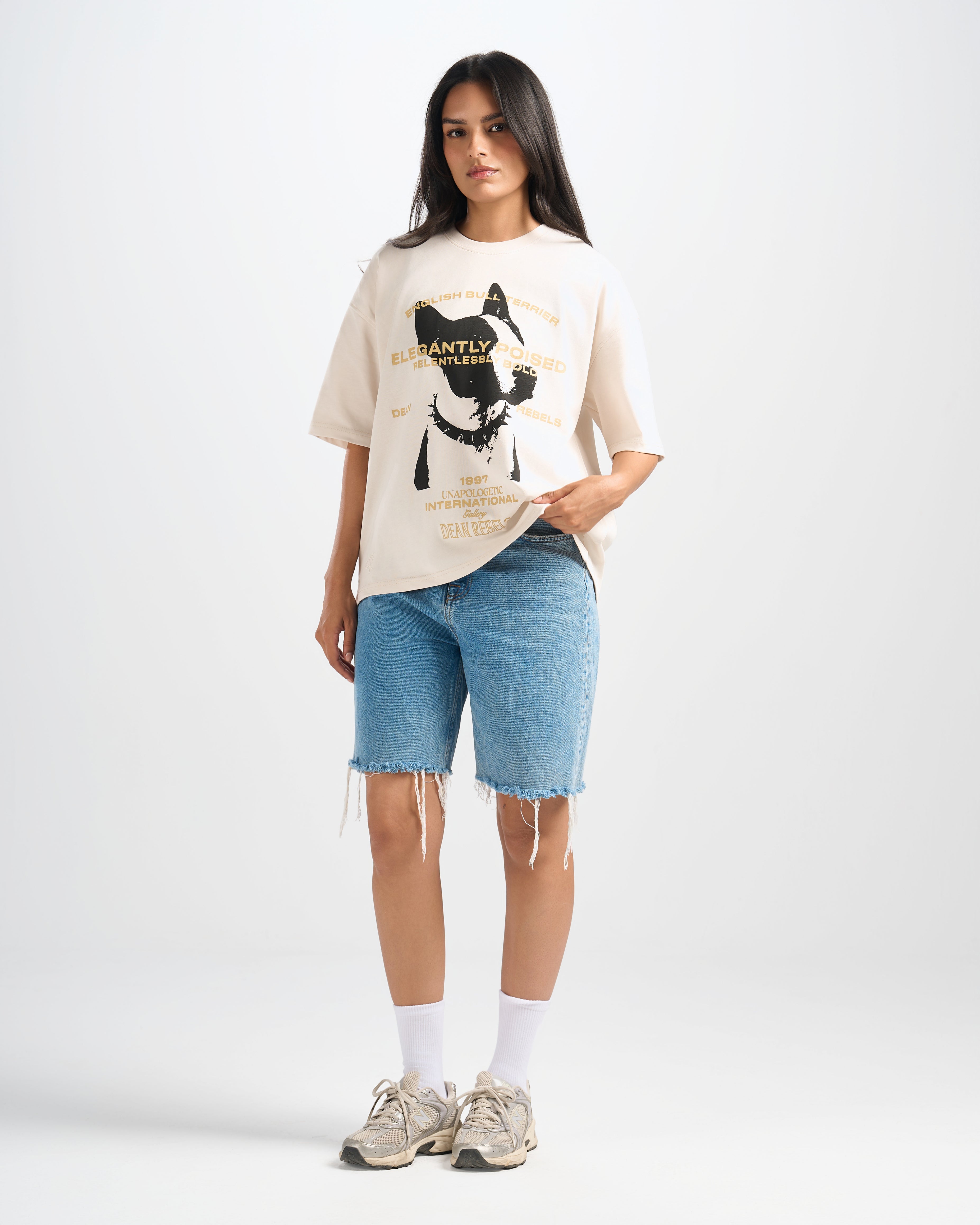 Dean Rebels Bull Terrier Boxy T-Shirt