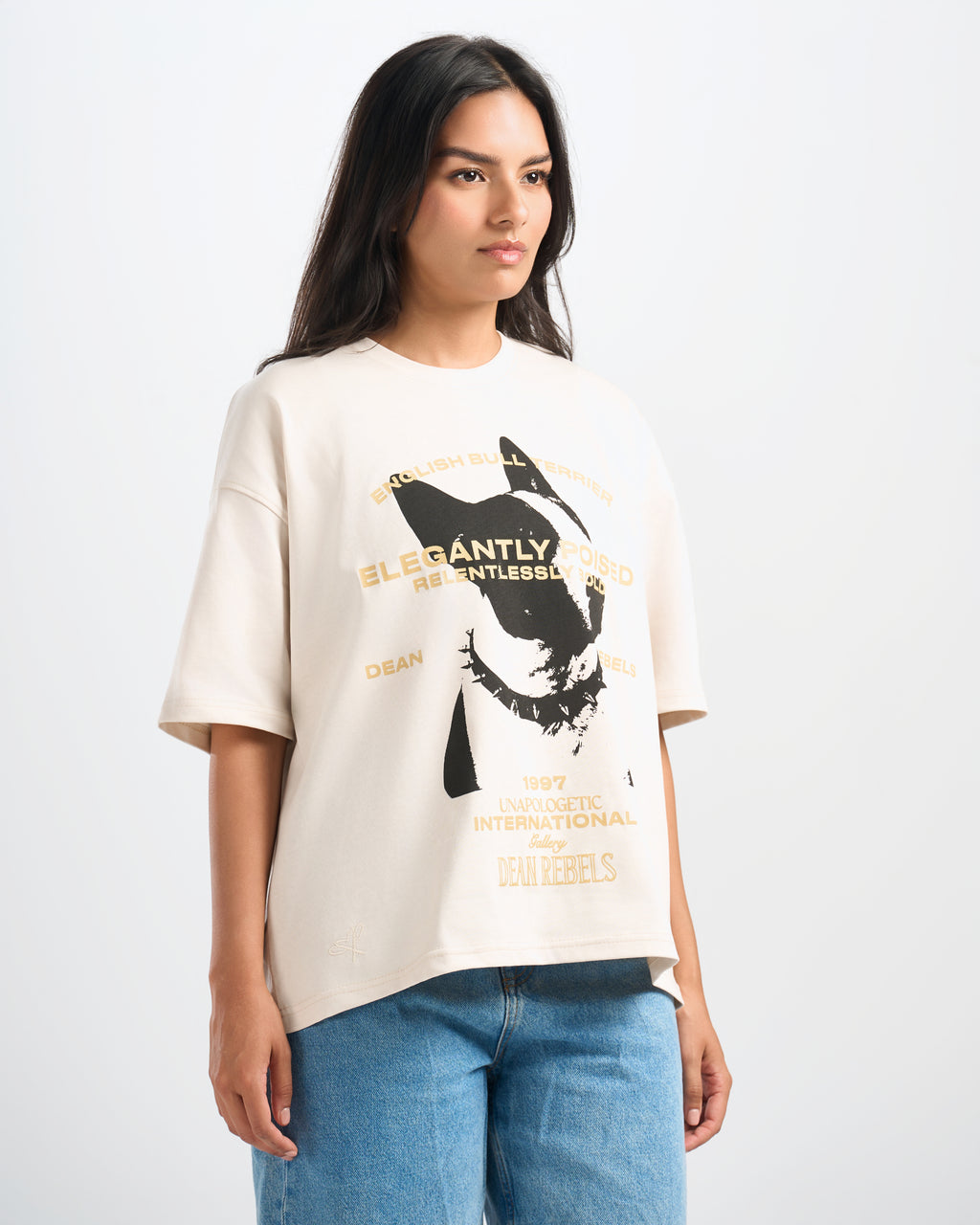 Dean Rebels Bull Terrier Boxy T-Shirt