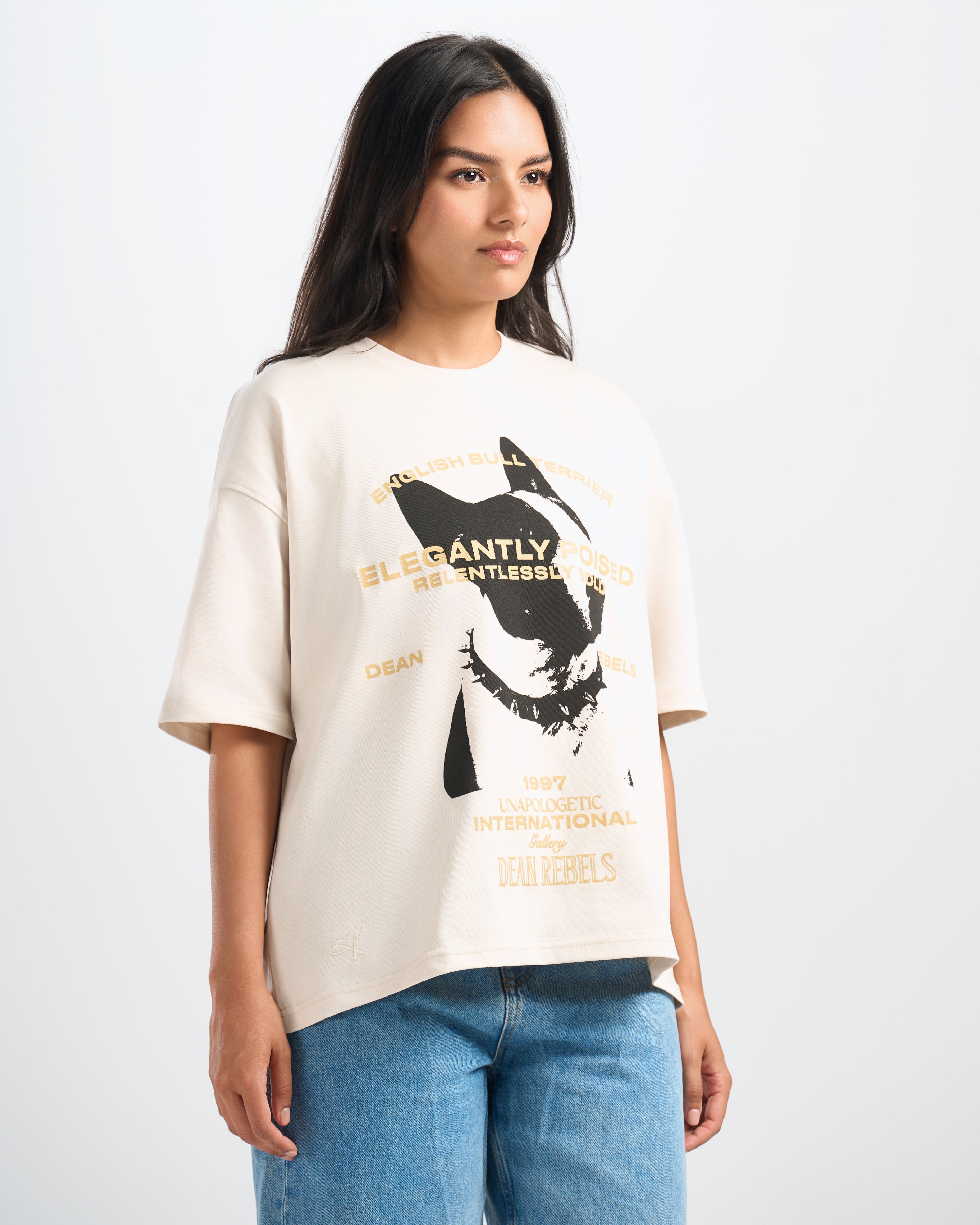 Dean Rebels Bull Terrier Boxy T-Shirt