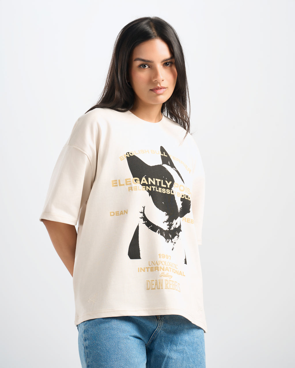 Dean Rebels Bull Terrier Boxy T-Shirt