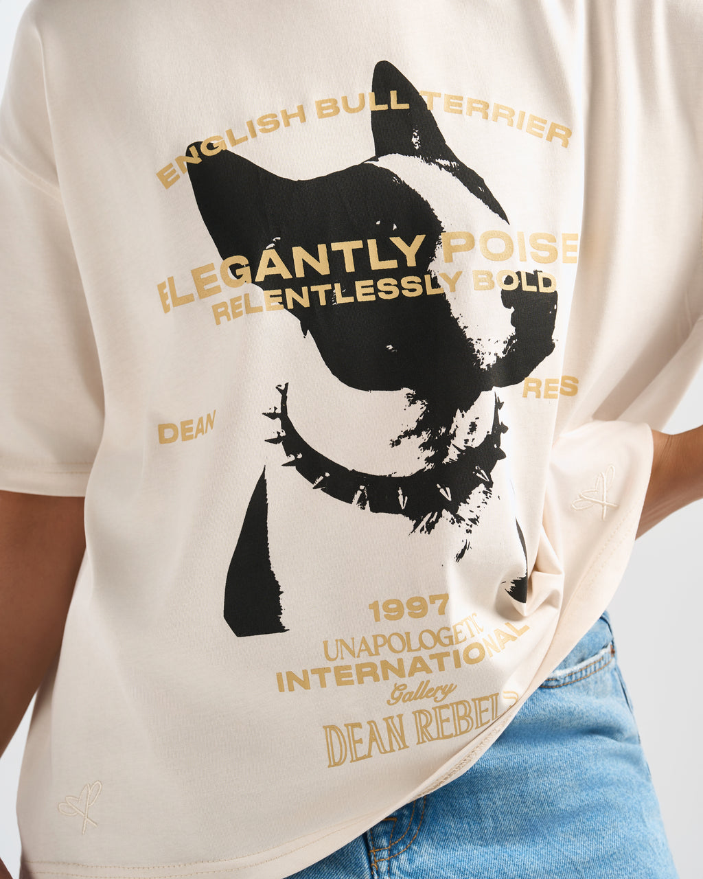 Dean Rebels Bull Terrier Boxy T-Shirt