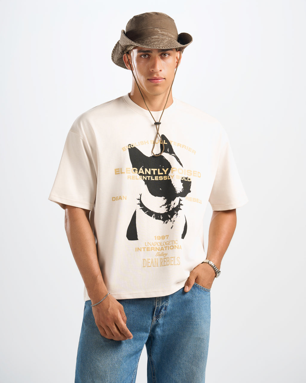 Dean Rebels Bull Terrier Boxy T-Shirt