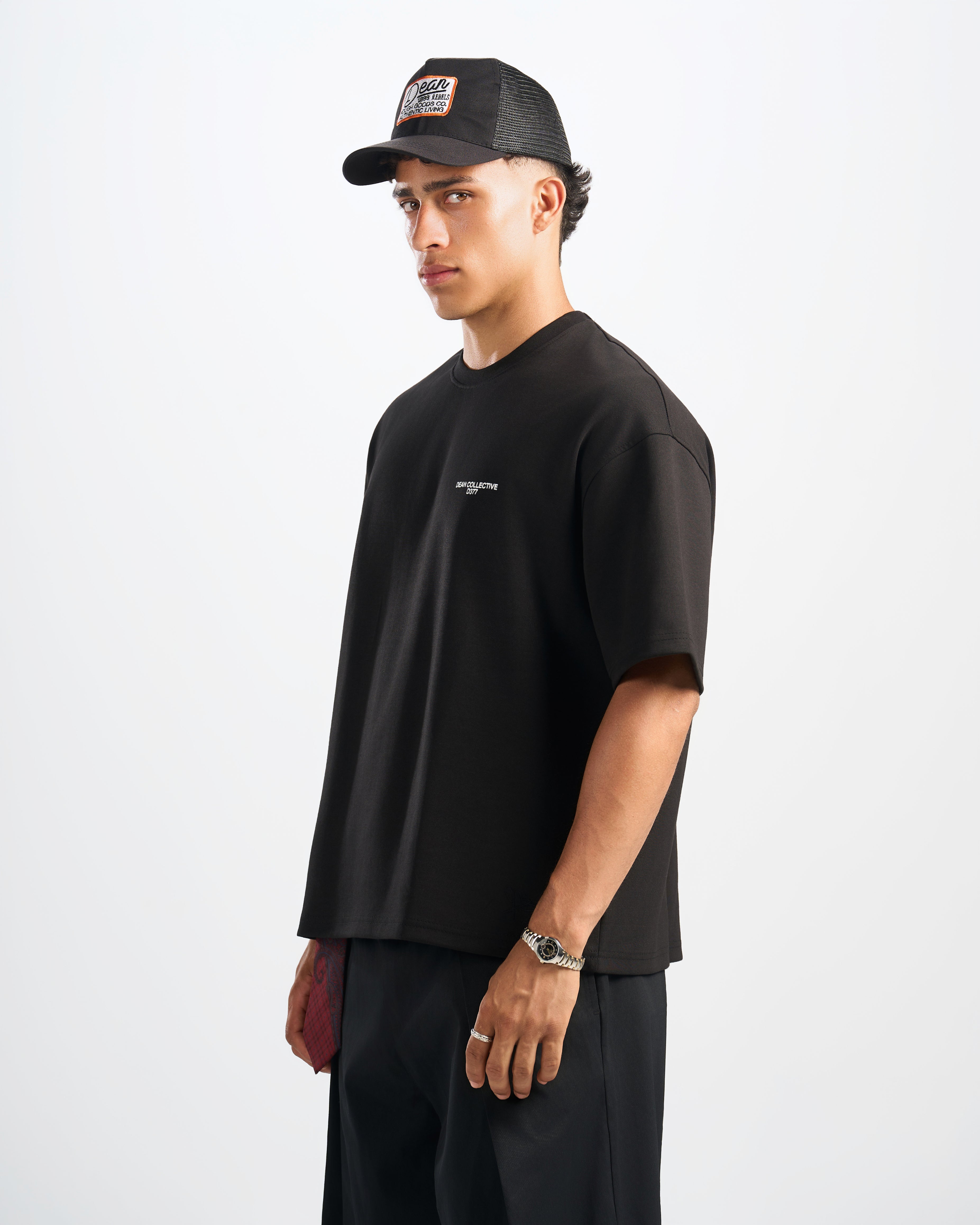 Black Dean Collective D377 Boxy T-Shirt