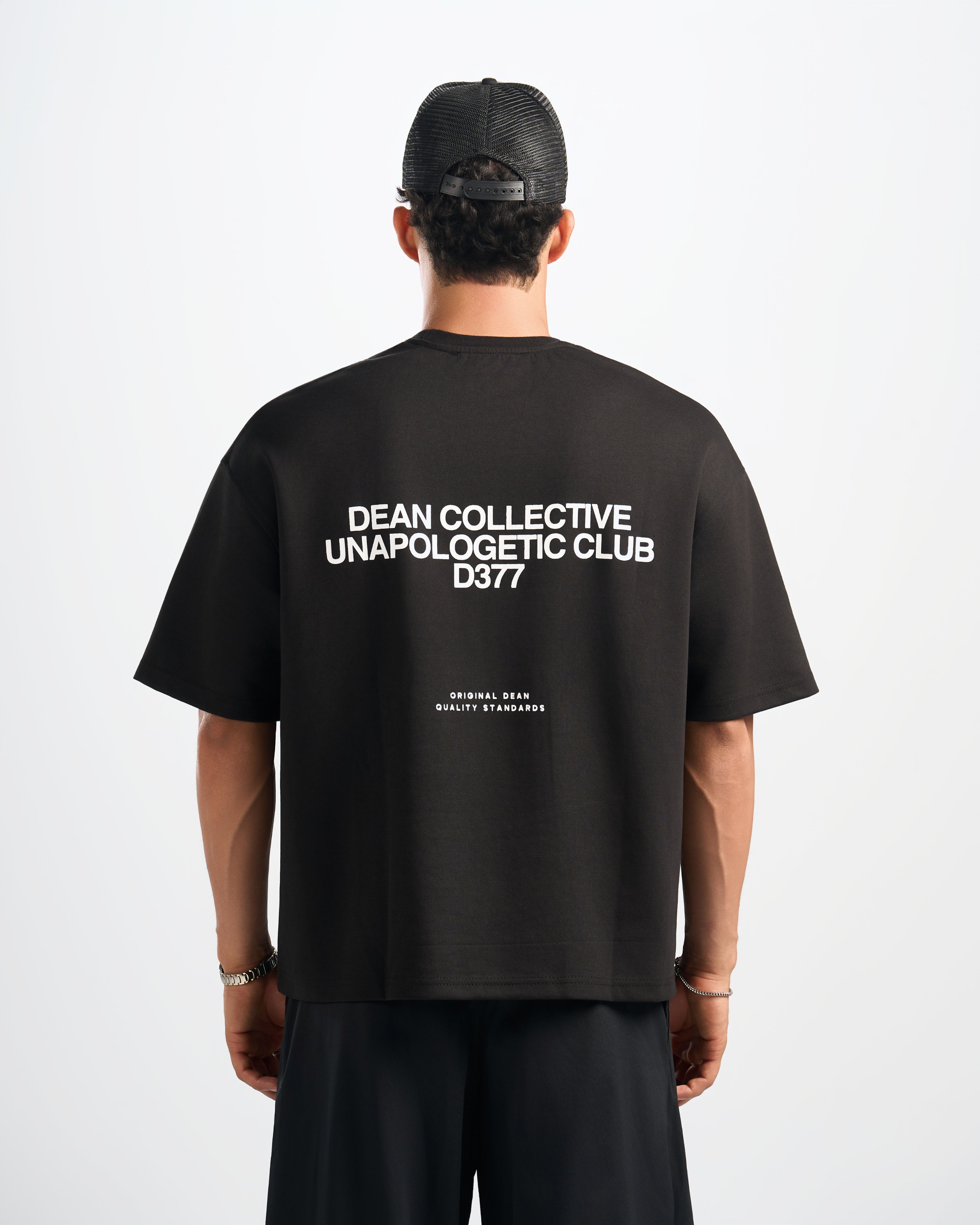 Black Dean Collective D377 Boxy T-Shirt