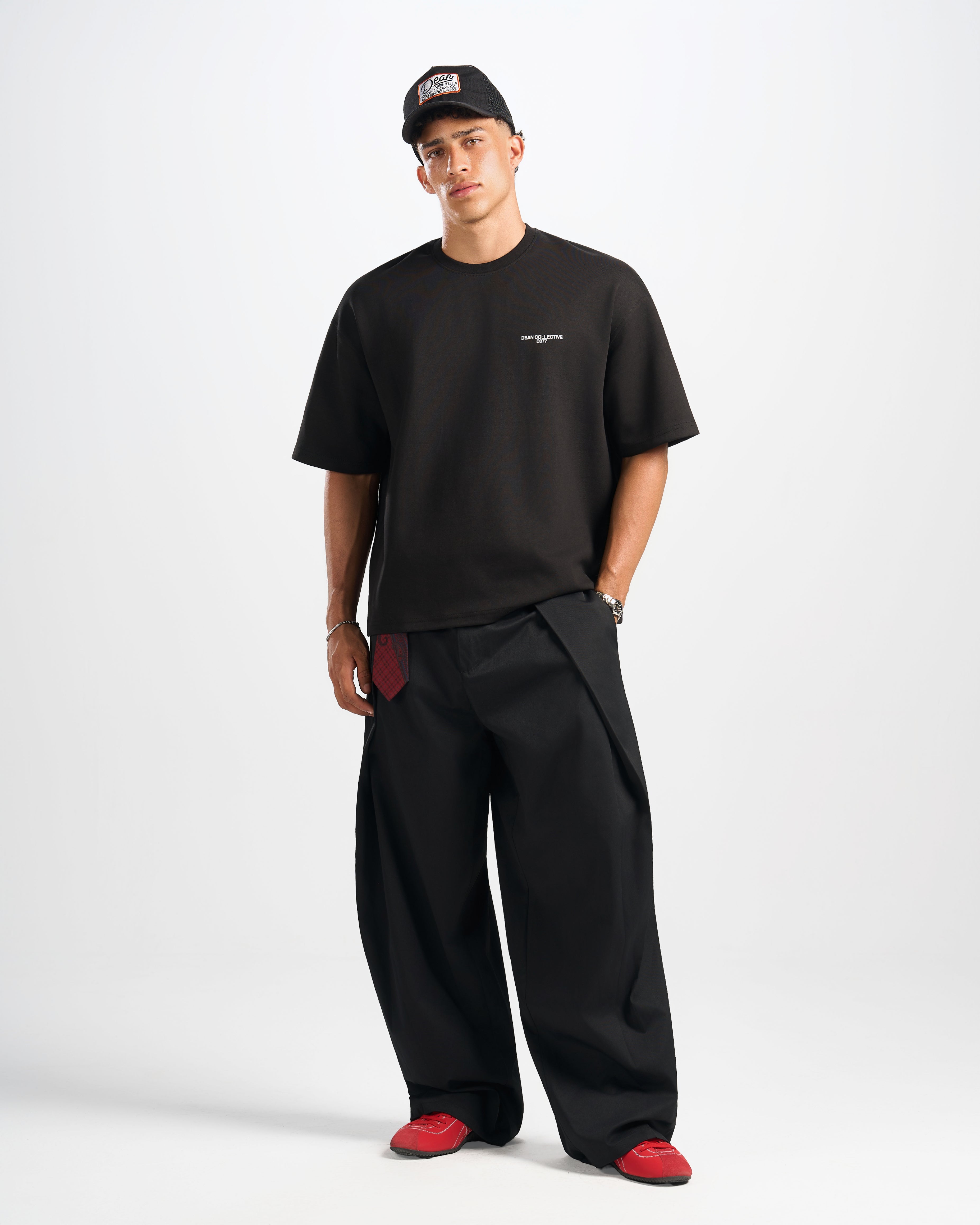 Black Dean Collective D377 Boxy T-Shirt