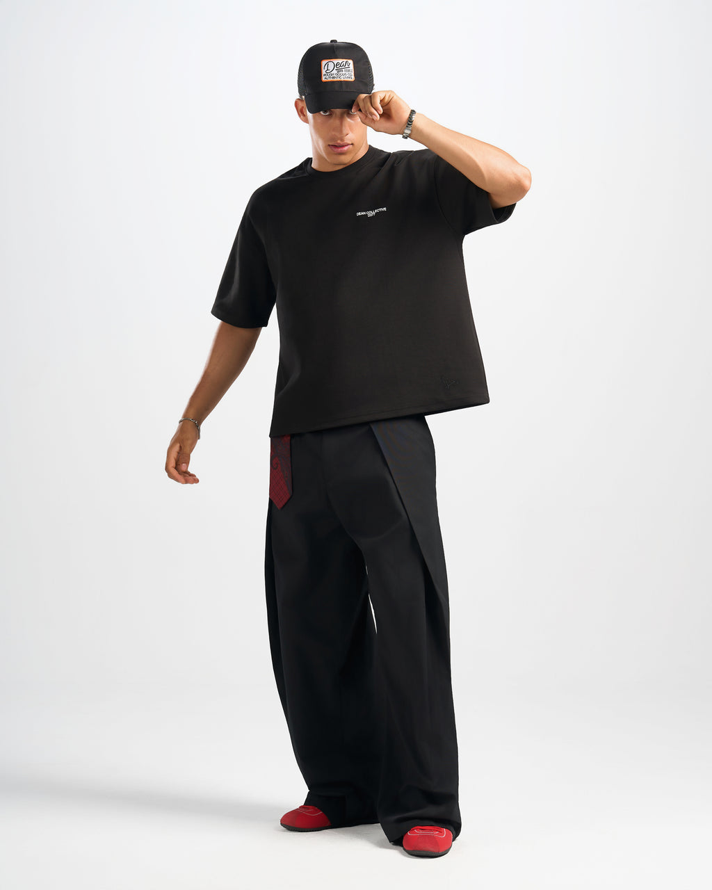 Black Dean Collective D377 Boxy T-Shirt