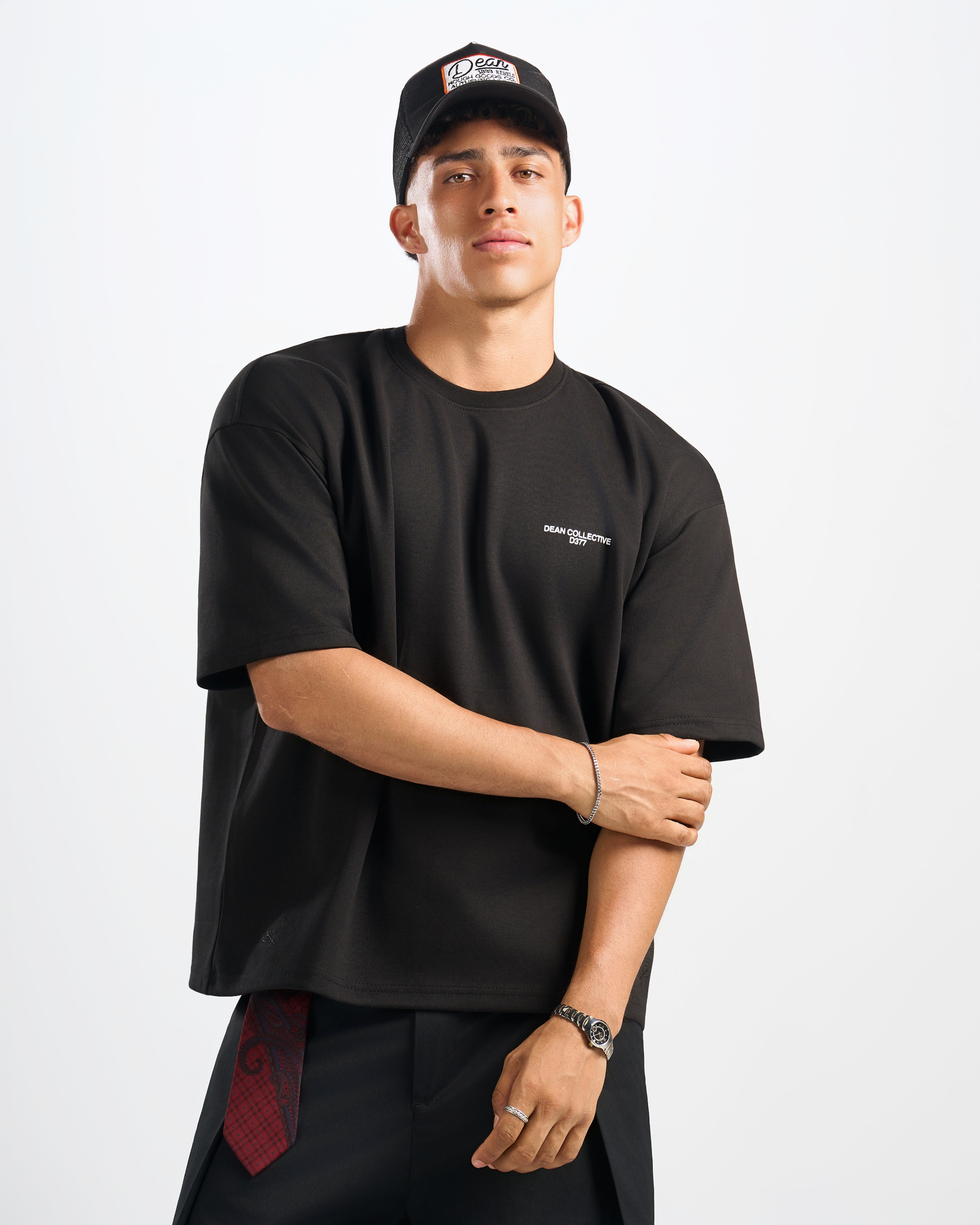 Black Dean Collective D377 Boxy T-Shirt