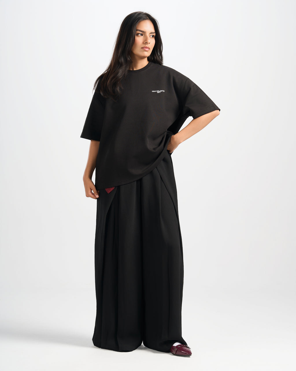 Black Dean Collective D377 Boxy T-Shirt