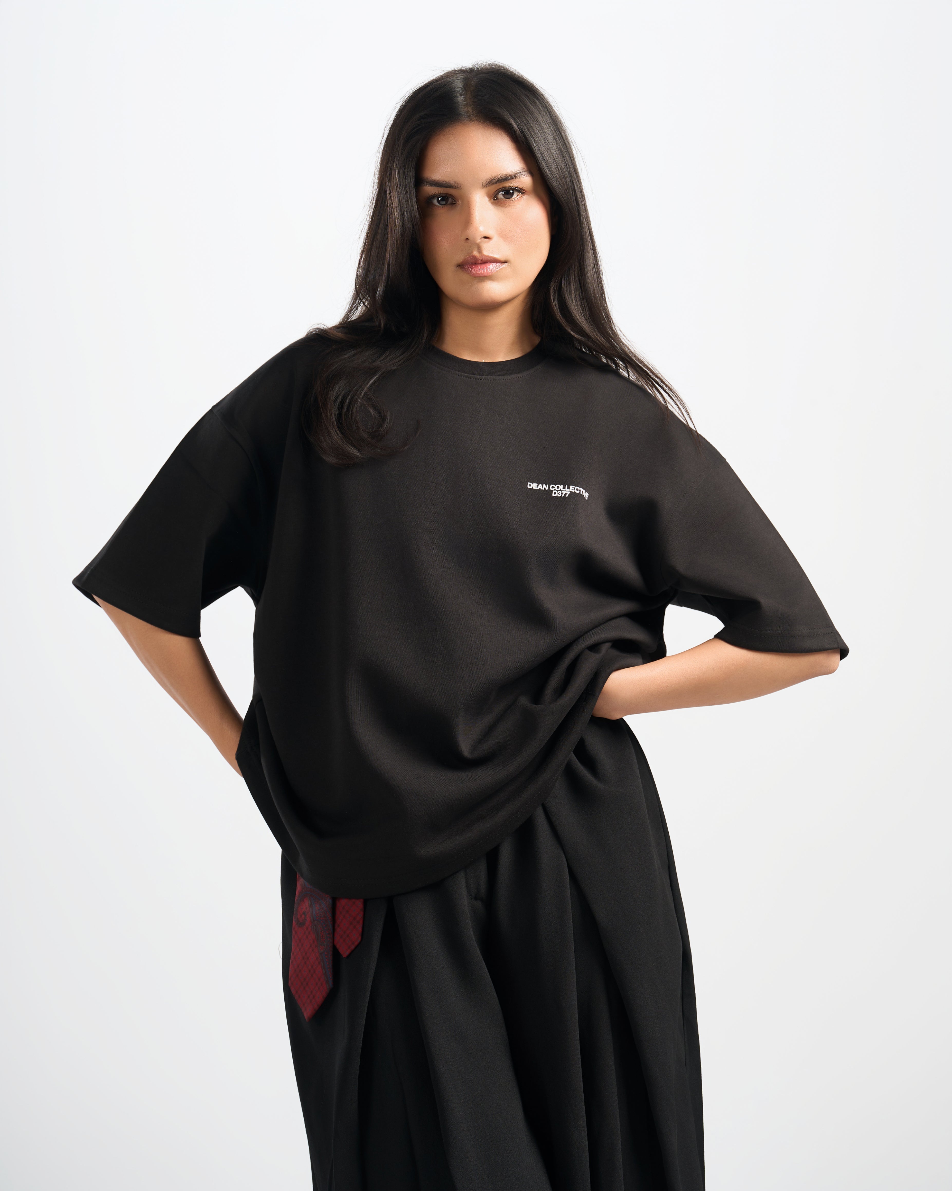 Black Dean Collective D377 Boxy T-Shirt