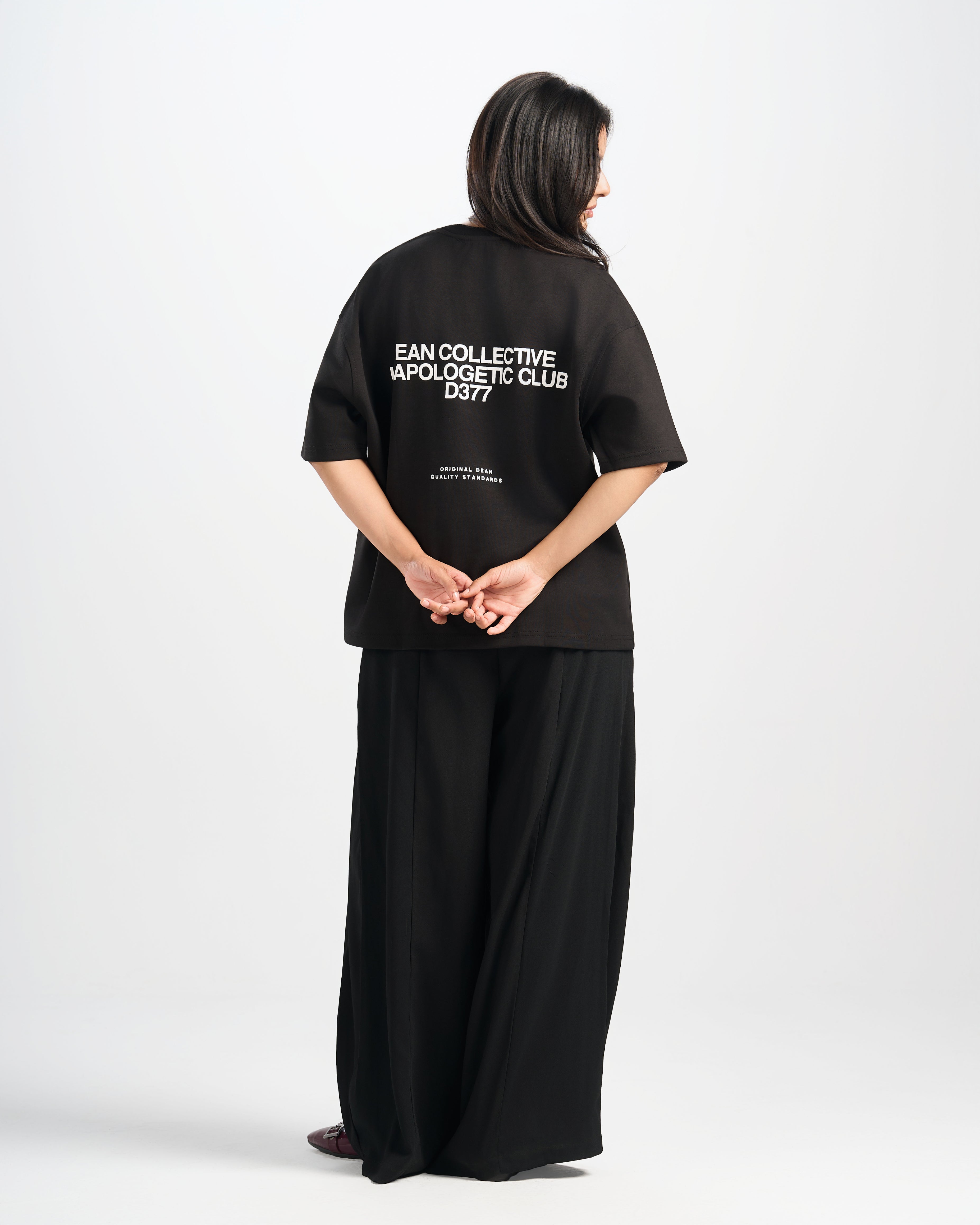 Black Dean Collective D377 Boxy T-Shirt
