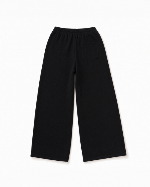 Black Dean Collective D377 Wide-Leg Sweatpants